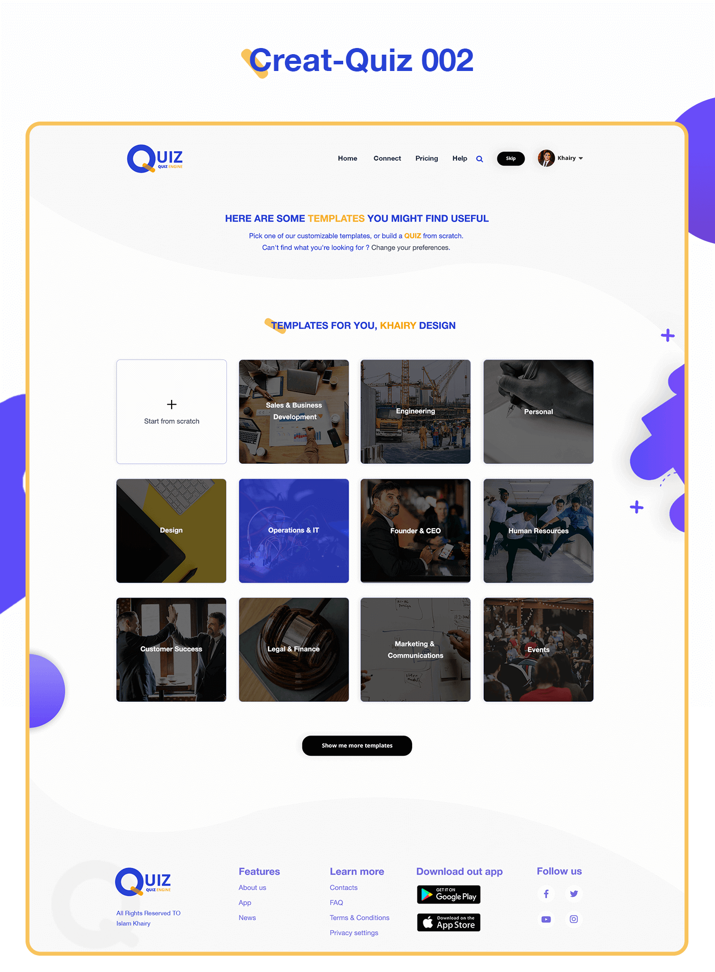Quiz Engine Website